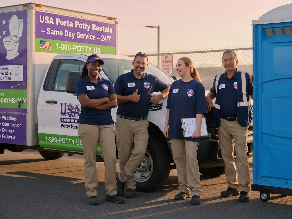 Porta Potty Rental company in Brodheadsville, PA